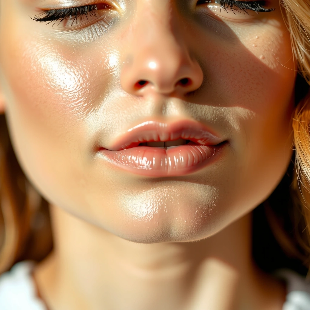 Radiant healthy skin